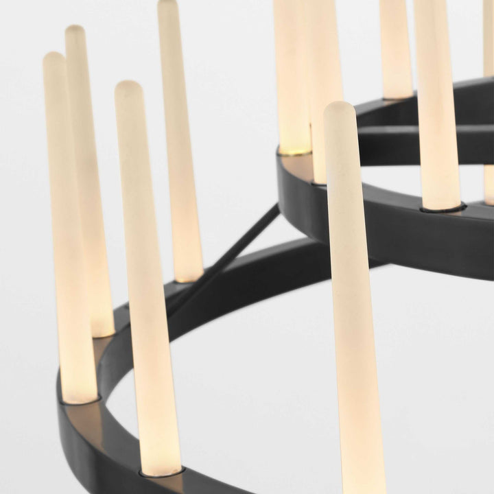 Sagrada LED Chandelier in Bronze Visual Comfort Modern