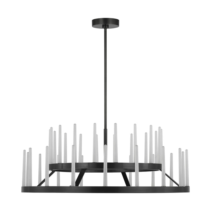 Sagrada LED Chandelier in Bronze Visual Comfort Modern