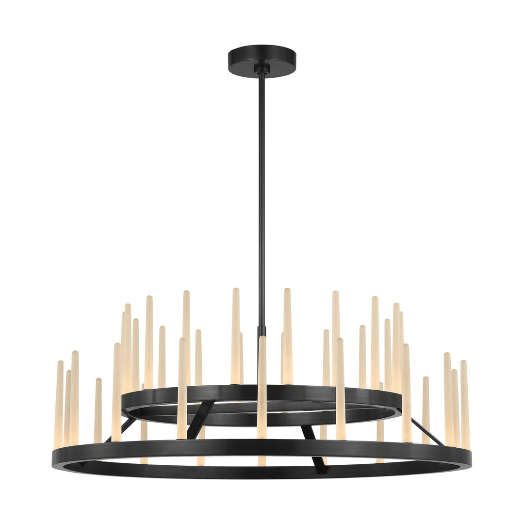 Sagrada LED Chandelier in Bronze Visual Comfort Modern