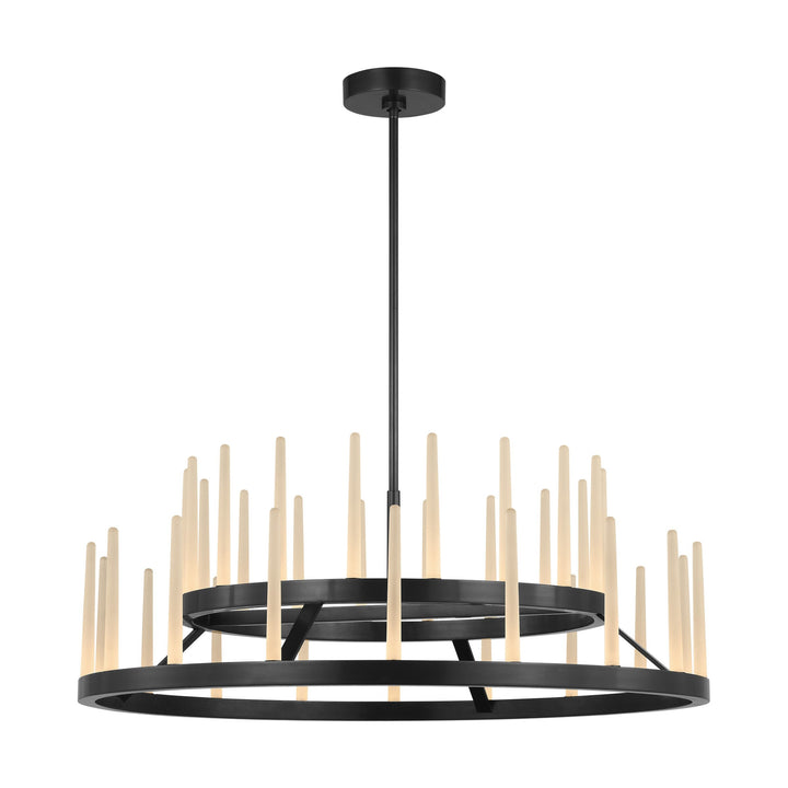 Sagrada LED Chandelier in Bronze Visual Comfort Modern