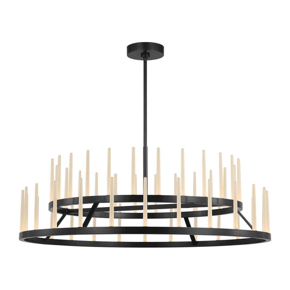 Sagrada LED Chandelier in Bronze Visual Comfort Modern