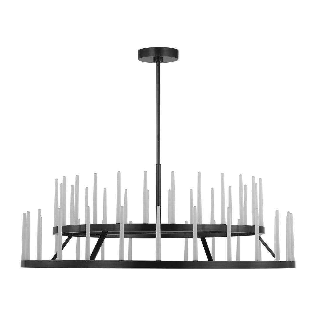 Sagrada LED Chandelier in Bronze Visual Comfort Modern