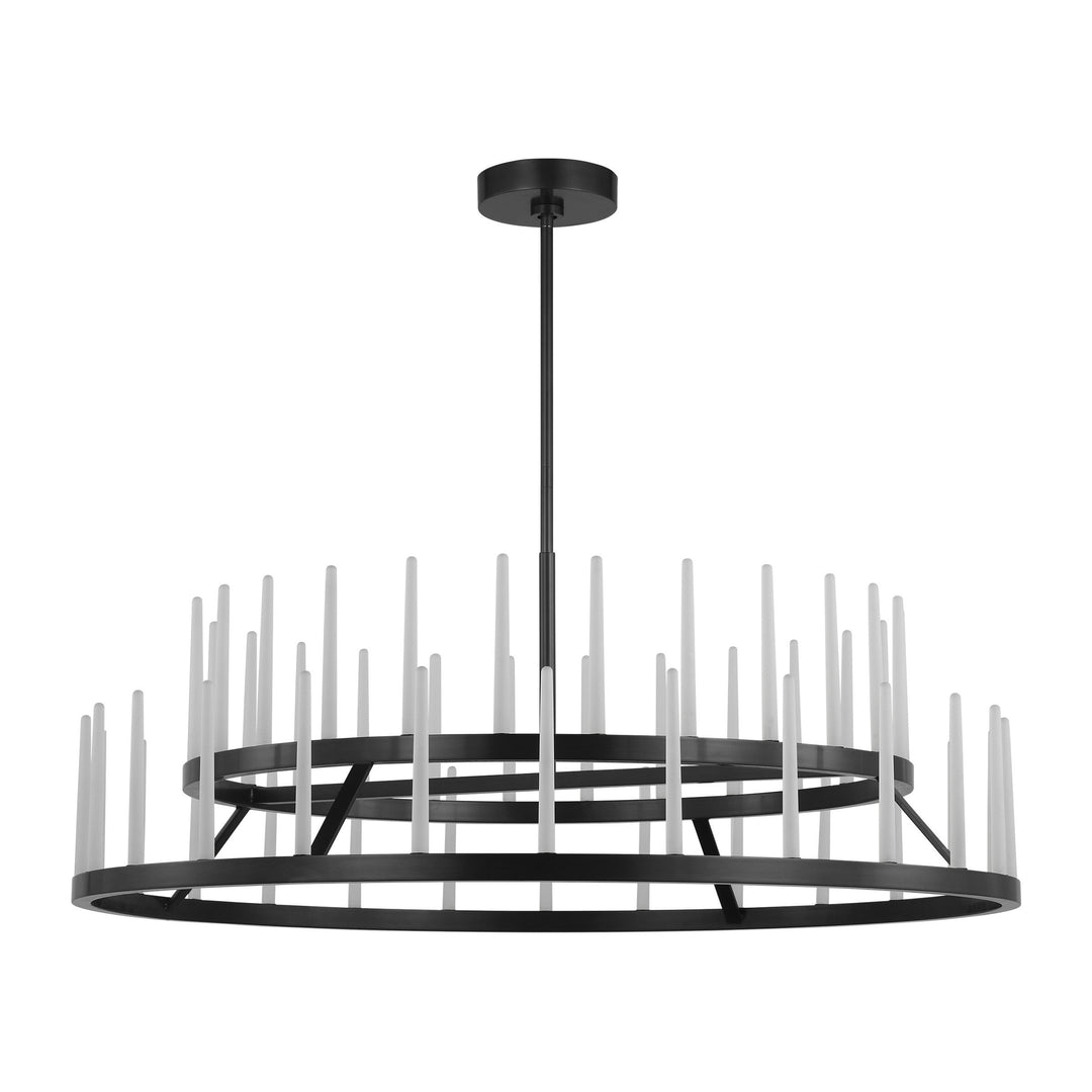 Sagrada LED Chandelier in Bronze Visual Comfort Modern