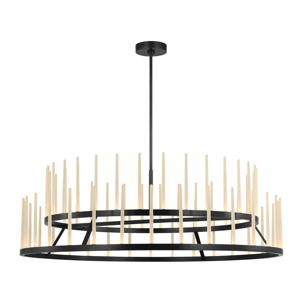 Sagrada LED Chandelier in Bronze Visual Comfort Modern