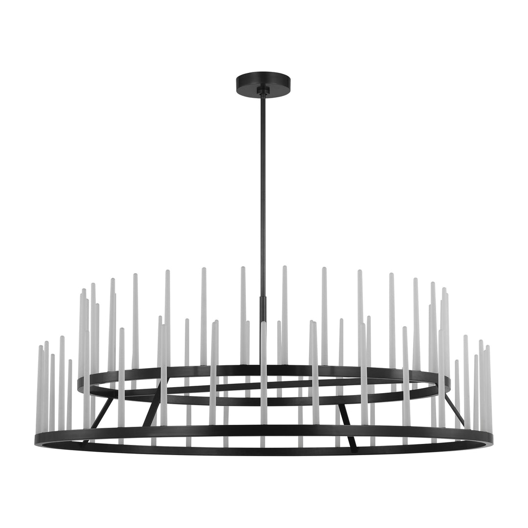 Sagrada LED Chandelier in Bronze Visual Comfort Modern