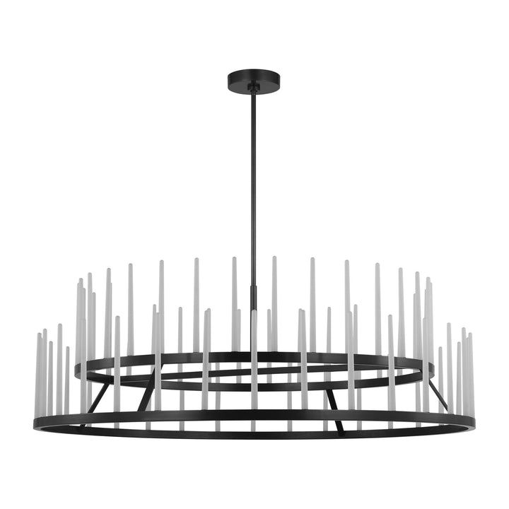 Sagrada LED Chandelier in Bronze Visual Comfort Modern