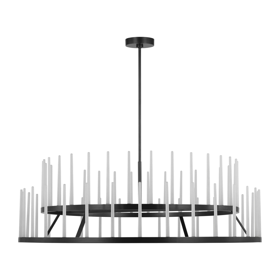 Sagrada LED Chandelier in Bronze Visual Comfort Modern