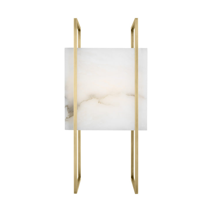 Aloft LED Table Lamp in Hand-Rubbed Antique Brass Visual Comfort Modern