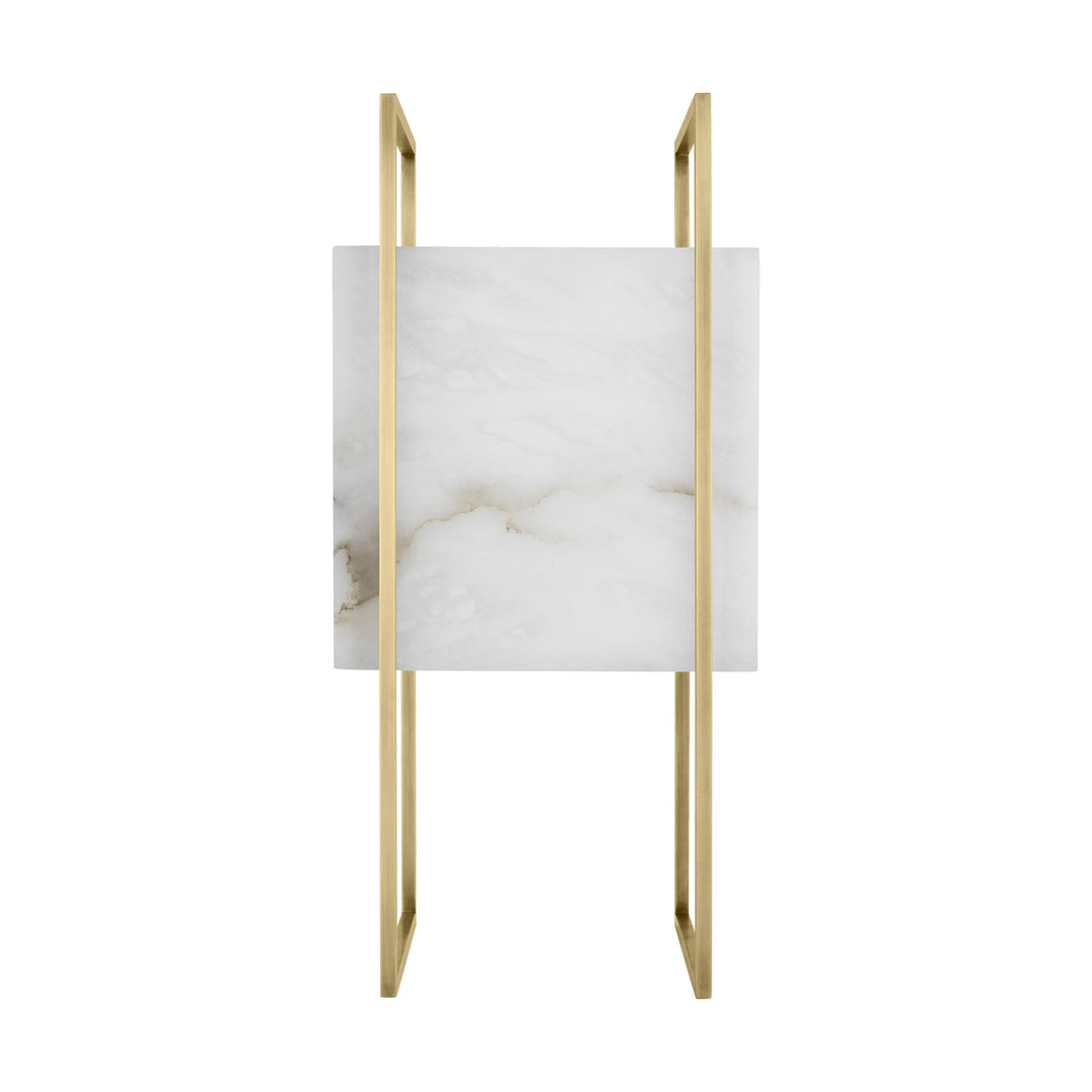 Aloft LED Table Lamp in Hand-Rubbed Antique Brass Visual Comfort Modern