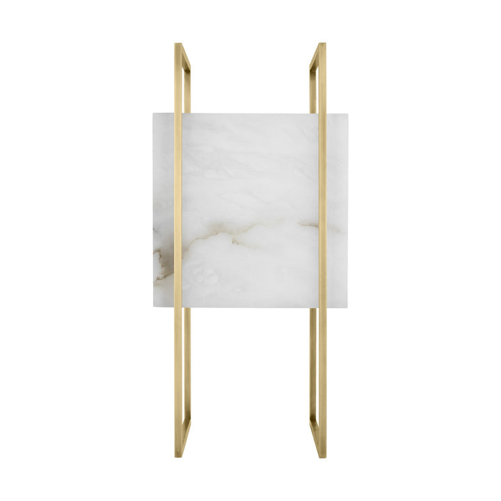 Aloft LED Table Lamp in Hand-Rubbed Antique Brass Visual Comfort Modern
