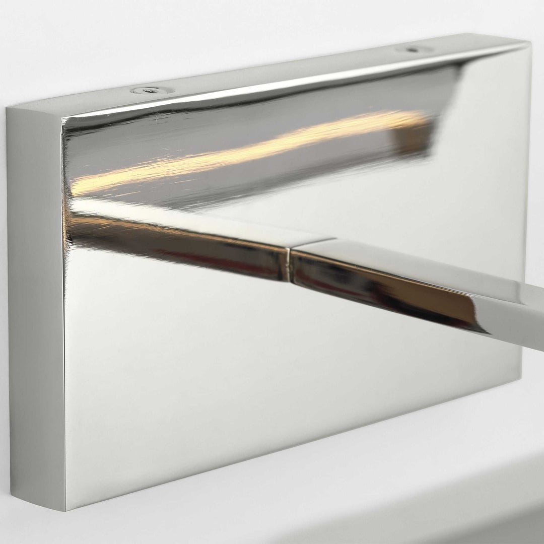 Trave LED Picture Light in Polished Nickel Visual Comfort Modern