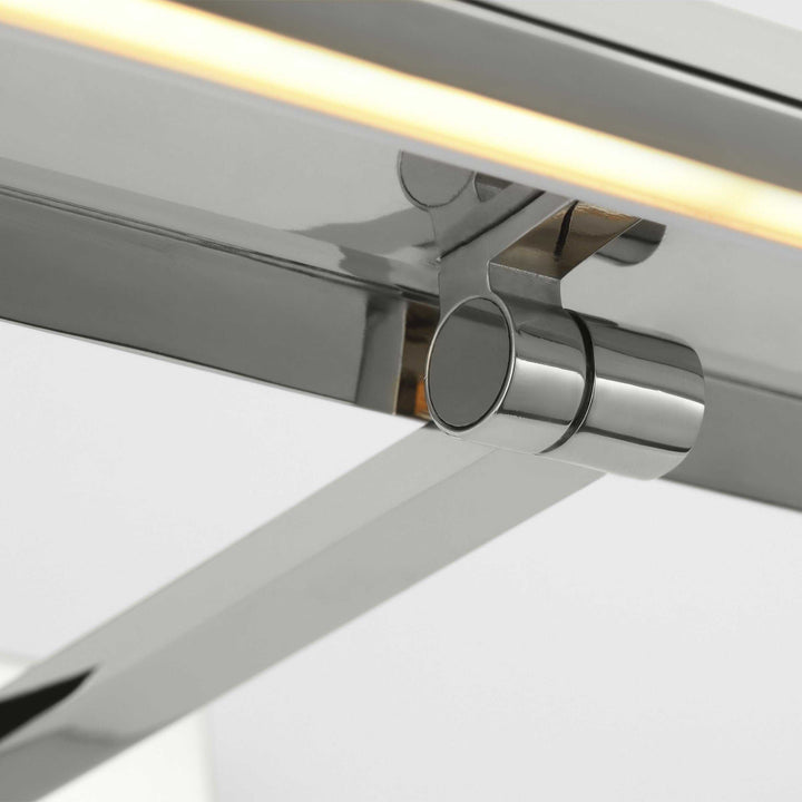 Trave LED Picture Light in Polished Nickel Visual Comfort Modern