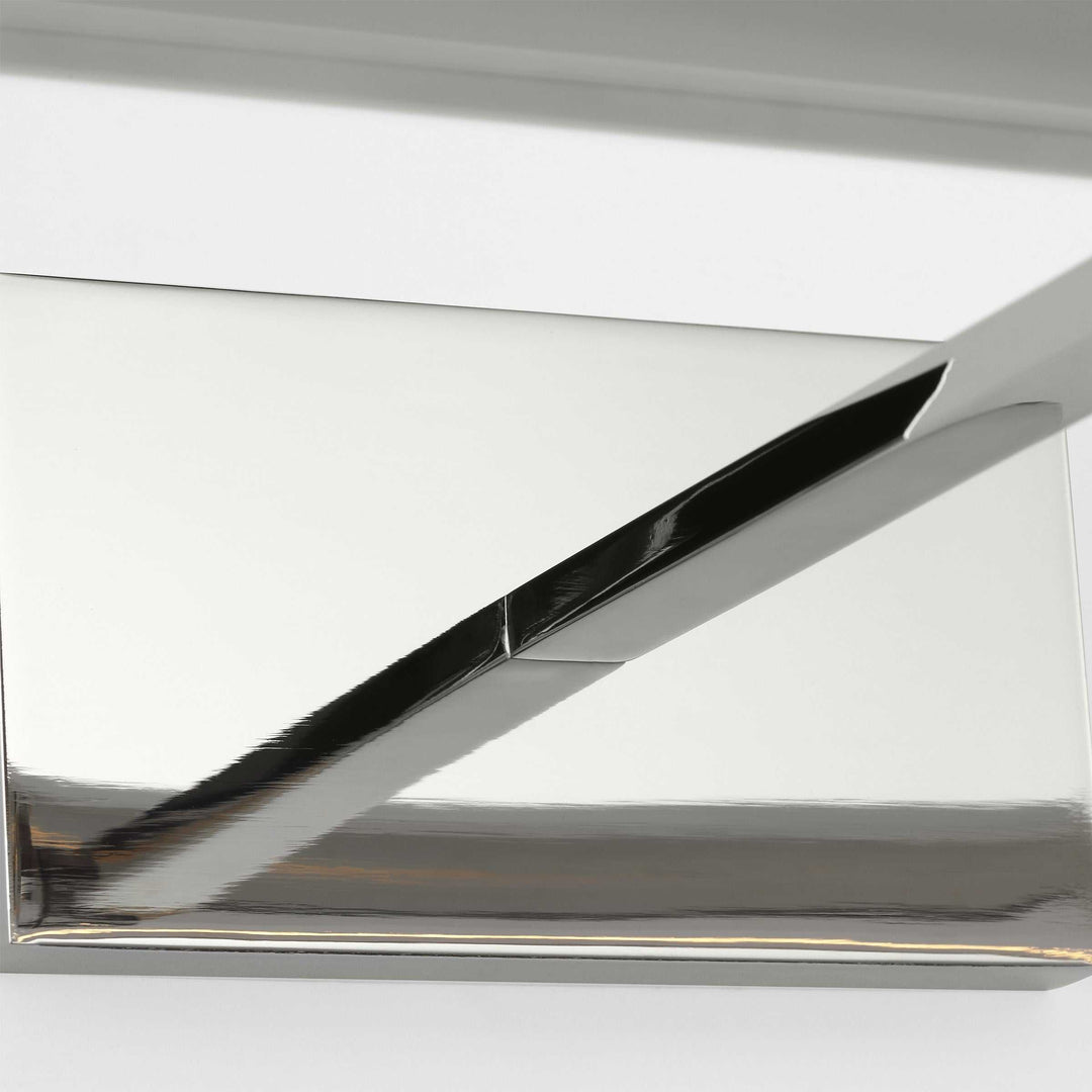 Trave LED Picture Light in Polished Nickel Visual Comfort Modern