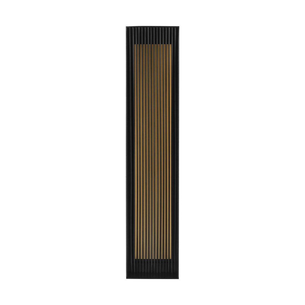 Strum LED Outdoor Wall Mount in Outdoor Black Visual Comfort Modern