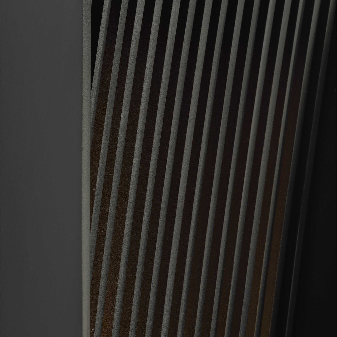 Strum LED Outdoor Wall Mount in Outdoor Black Visual Comfort Modern