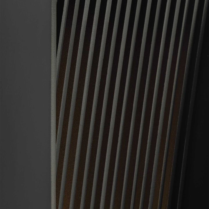 Strum LED Outdoor Wall Mount in Outdoor Black Visual Comfort Modern