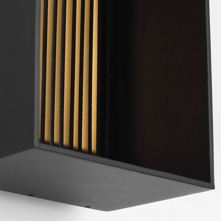 Strum LED Outdoor Wall Mount in Outdoor Black Visual Comfort Modern