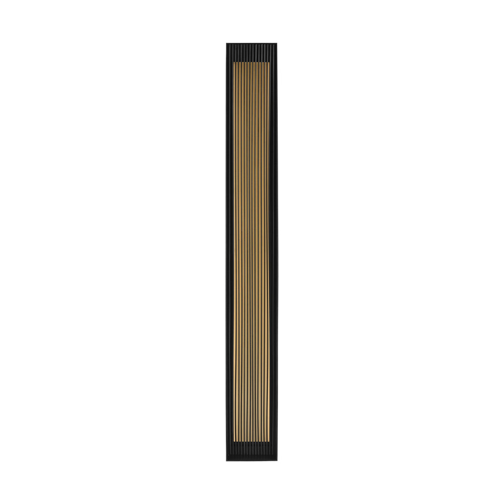 Strum LED Outdoor Wall Mount in Outdoor Black Visual Comfort Modern