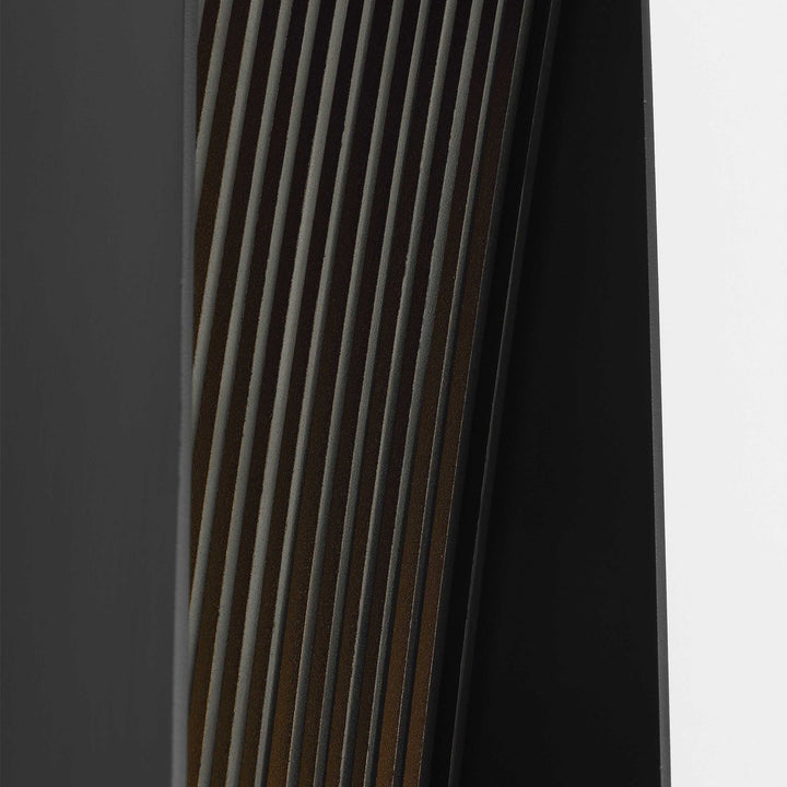 Strum LED Outdoor Wall Mount in Outdoor Black Visual Comfort Modern