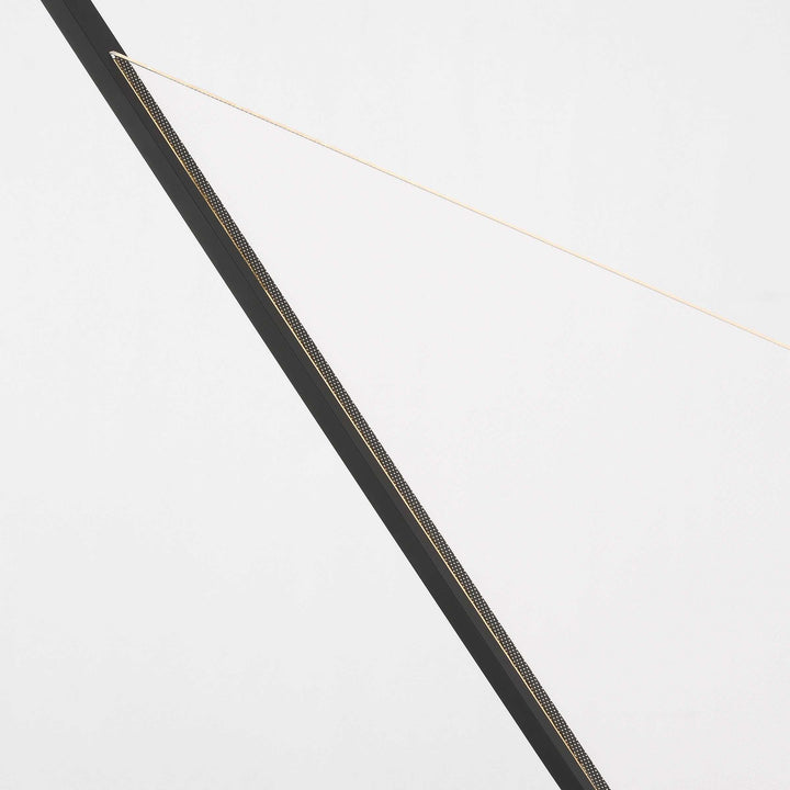 Mizu LED Chandelier in Nightshade Black Visual Comfort Modern