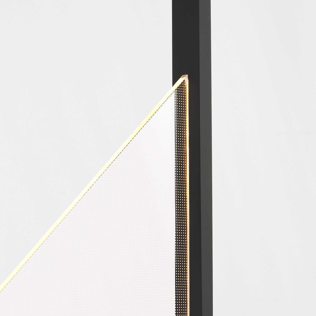 Mizu LED Chandelier in Nightshade Black Visual Comfort Modern