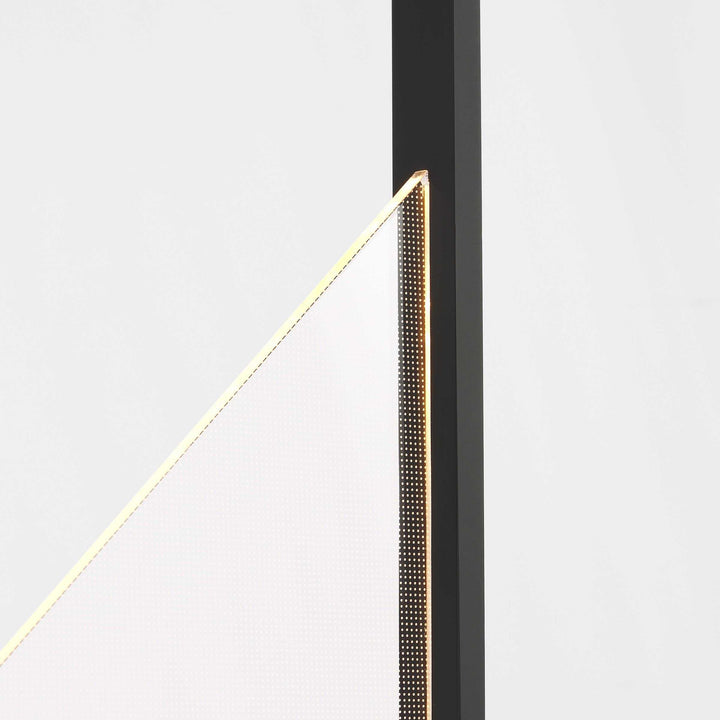 Mizu LED Chandelier in Nightshade Black Visual Comfort Modern