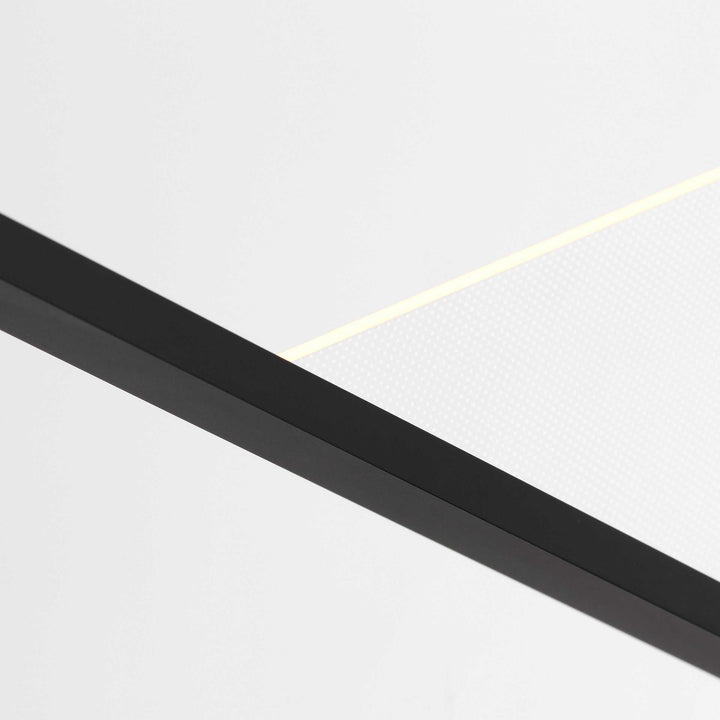 Mizu LED Chandelier in Nightshade Black Visual Comfort Modern