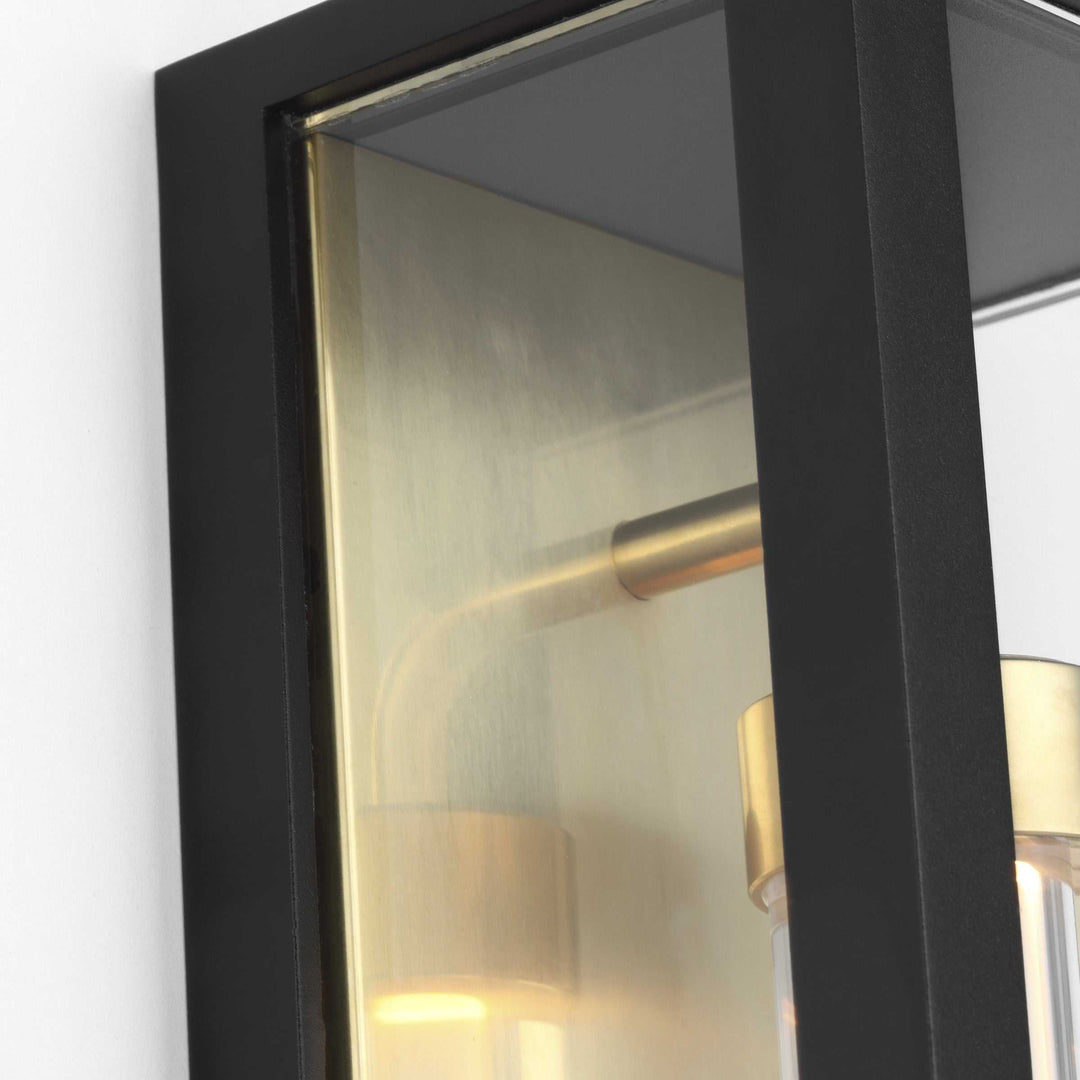 Enferme LED Outdoor Wall Mount in Outdoor Black Visual Comfort Modern