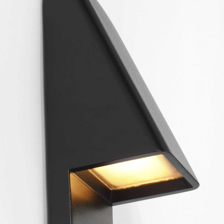 Froler LED Outdoor Wall Mount in Outdoor Black Visual Comfort Modern