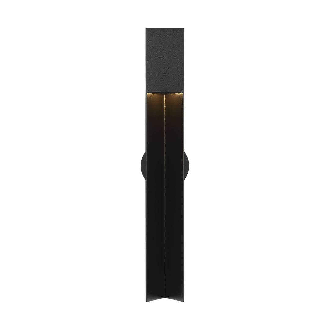 Christov LED Outdoor Wall Mount in Outdoor Black Visual Comfort Modern