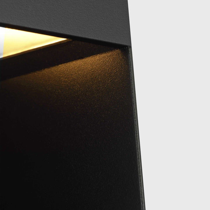 Christov LED Outdoor Wall Mount in Outdoor Black Visual Comfort Modern