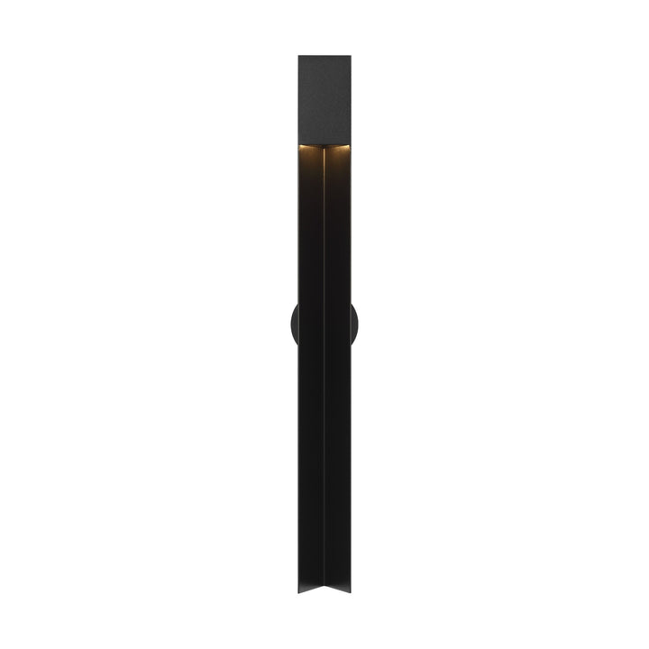 Christov LED Outdoor Wall Mount in Outdoor Black Visual Comfort Modern