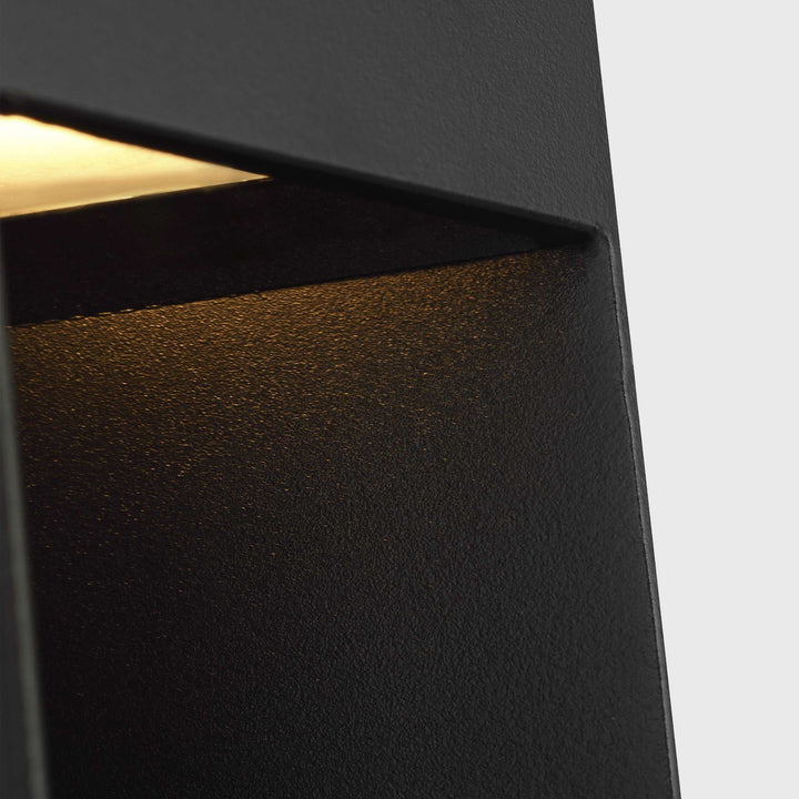 Christov LED Outdoor Wall Mount in Outdoor Black Visual Comfort Modern
