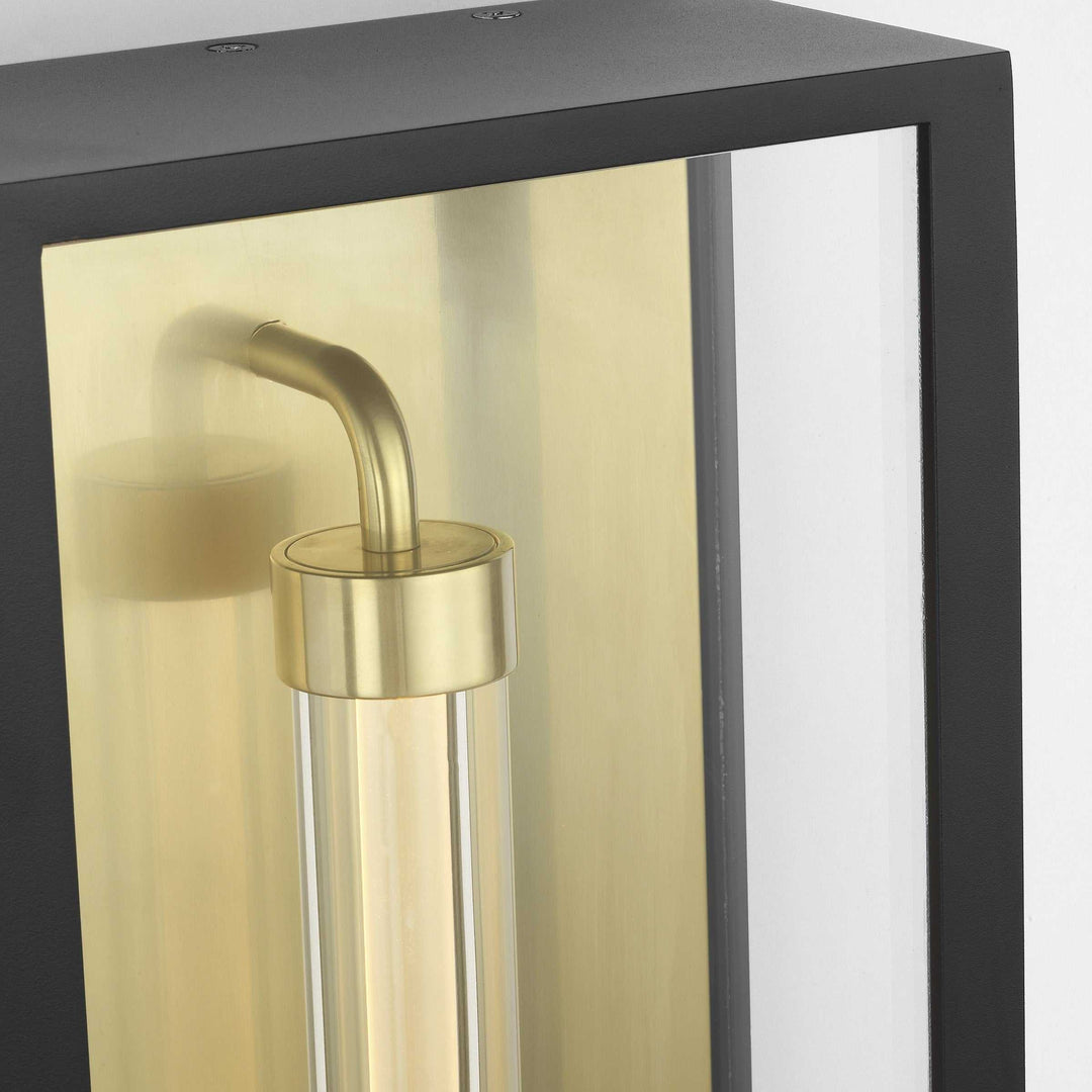 Enferme LED Outdoor Wall Mount in Outdoor Black Visual Comfort Modern