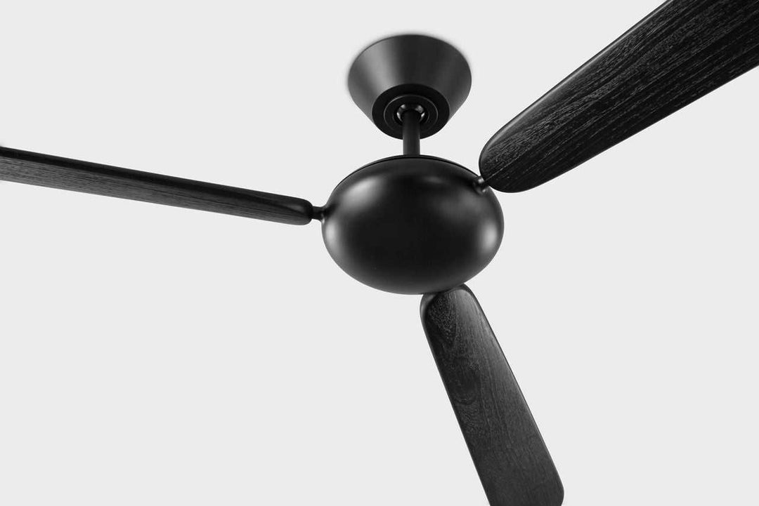 Pod 64" Ceiling Fan in Midnight Black Visual Comfort Fan Canada