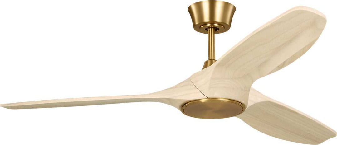 Visual Comfort Fan Canada - 3SLNSM52BBSWWOD - 52" Ceiling Fan - Selen - Burnished Brass