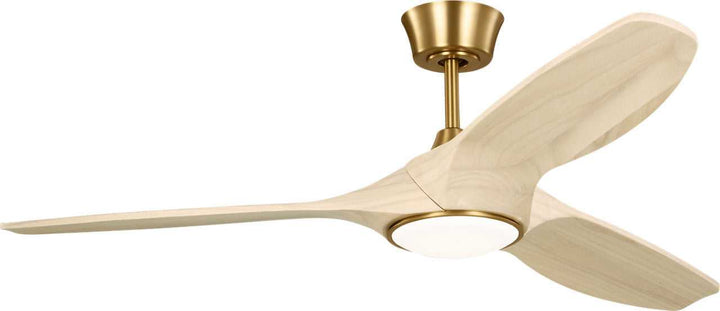 Visual Comfort Fan Canada - 3SLNSM52BBSWWOD - 52" Ceiling Fan - Selen - Burnished Brass