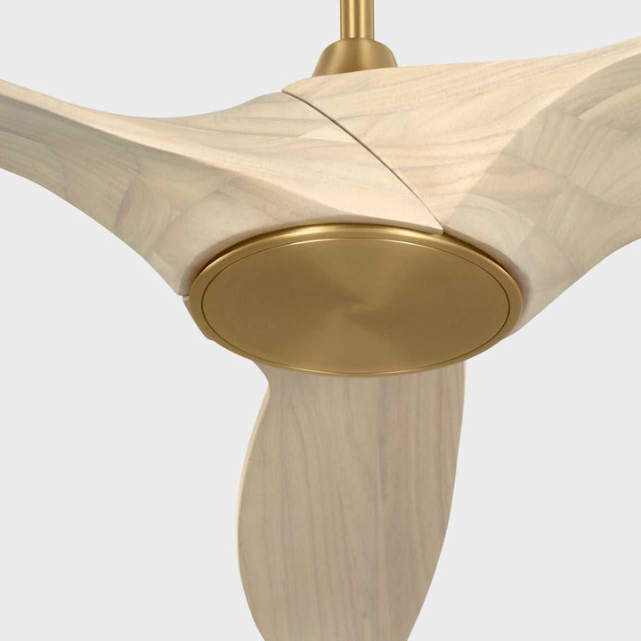 Visual Comfort Fan Canada - 3SLNSM60BBSWWOD - 60" Ceiling Fan - Selen - Burnished Brass