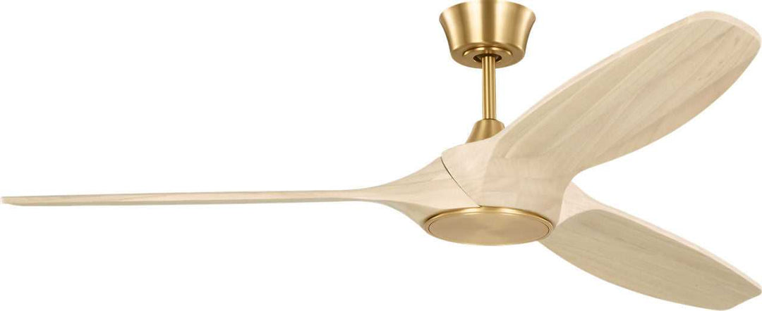 Visual Comfort Fan Canada - 3SLNSM60BBSWWOD - 60" Ceiling Fan - Selen - Burnished Brass