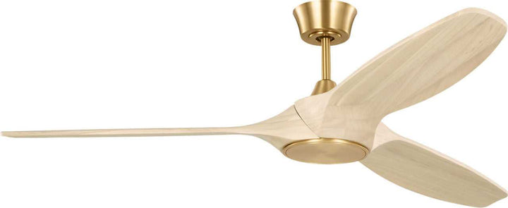 Visual Comfort Fan Canada - 3SLNSM60BBSWWOD - 60" Ceiling Fan - Selen - Burnished Brass
