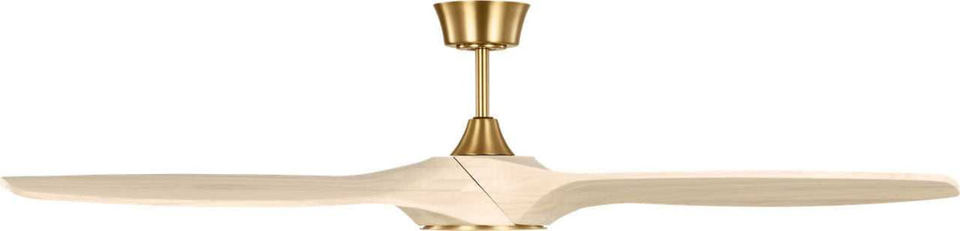 Visual Comfort Fan Canada - 3SLNSM60BBSWWOD - 60" Ceiling Fan - Selen - Burnished Brass