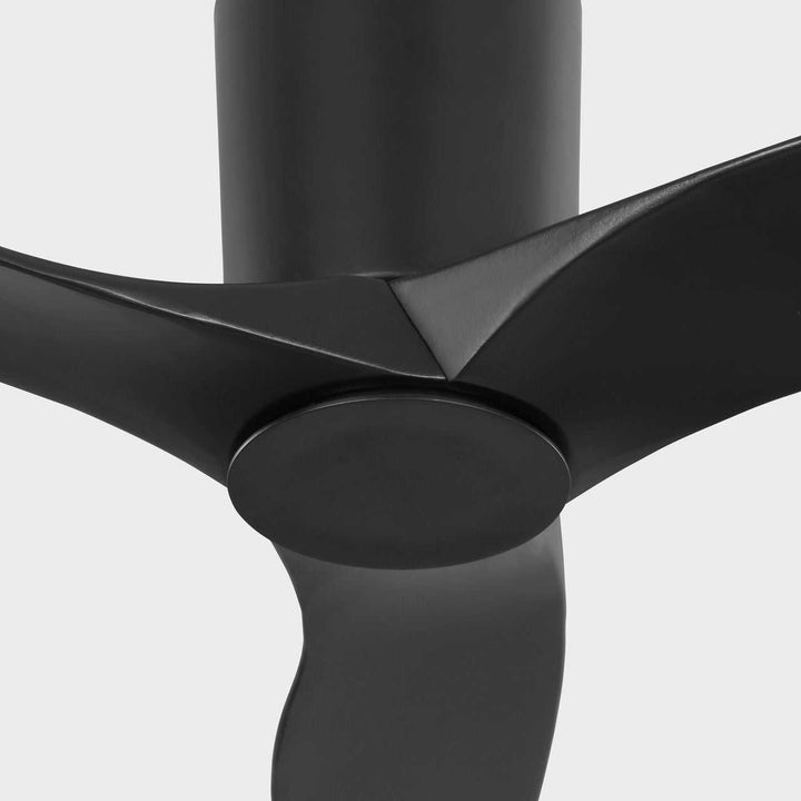 Seyra 44" Ceiling Fan in Midnight Black Visual Comfort Fan Canada