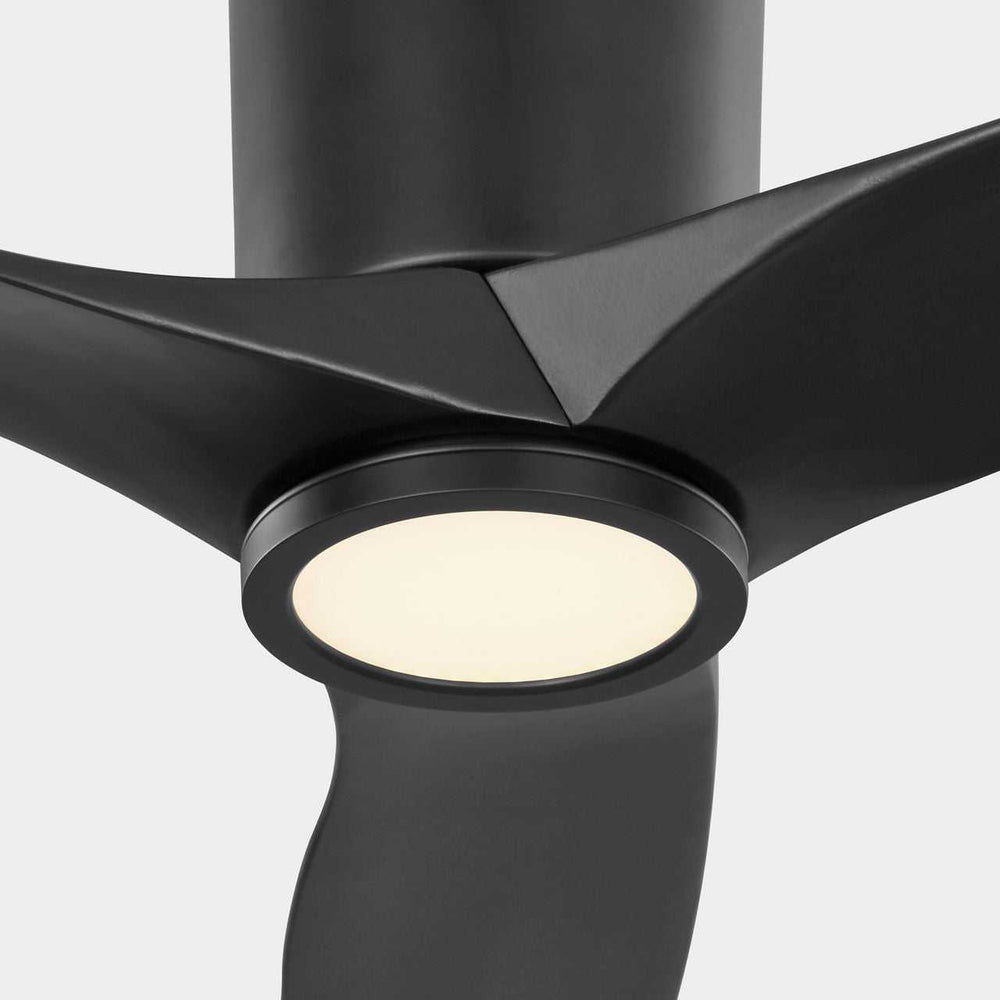 Seyra 52" Ceiling Fan in Midnight Black Visual Comfort Fan Canada