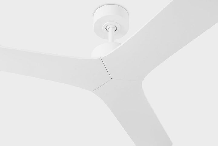 Visual Comfort Fan Canada - 3TPKSM57RZW - 57" Ceiling Fan - Tri Plank - Matte White
