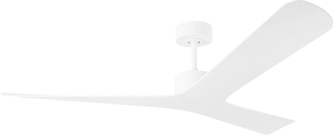 Visual Comfort Fan Canada - 3TPKSM57RZW - 57" Ceiling Fan - Tri Plank - Matte White