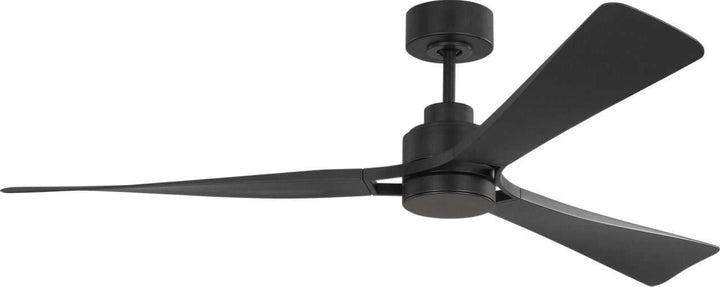 Trillium 60" Ceiling Fan in Midnight Black Visual Comfort Fan Canada
