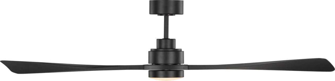 Trillium 60" Ceiling Fan in Midnight Black Visual Comfort Fan Canada