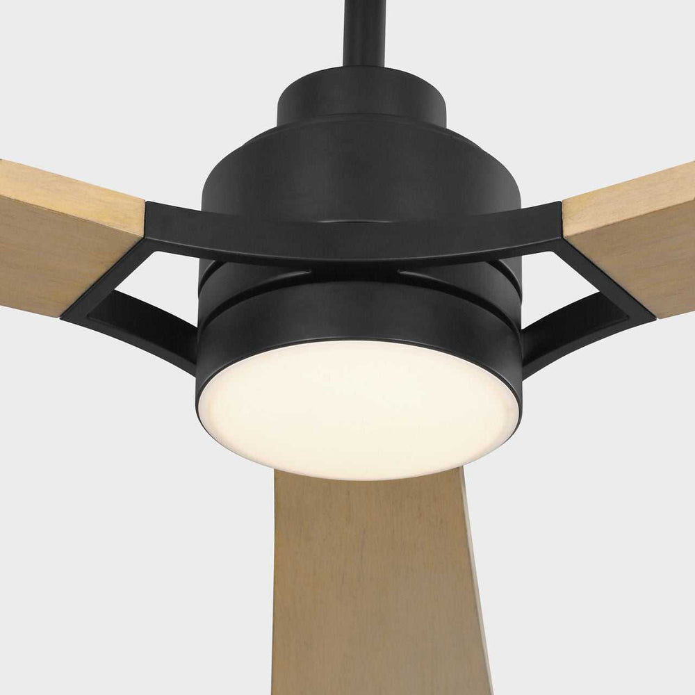 Trillium 60" Ceiling Fan in Midnight Black Visual Comfort Fan Canada