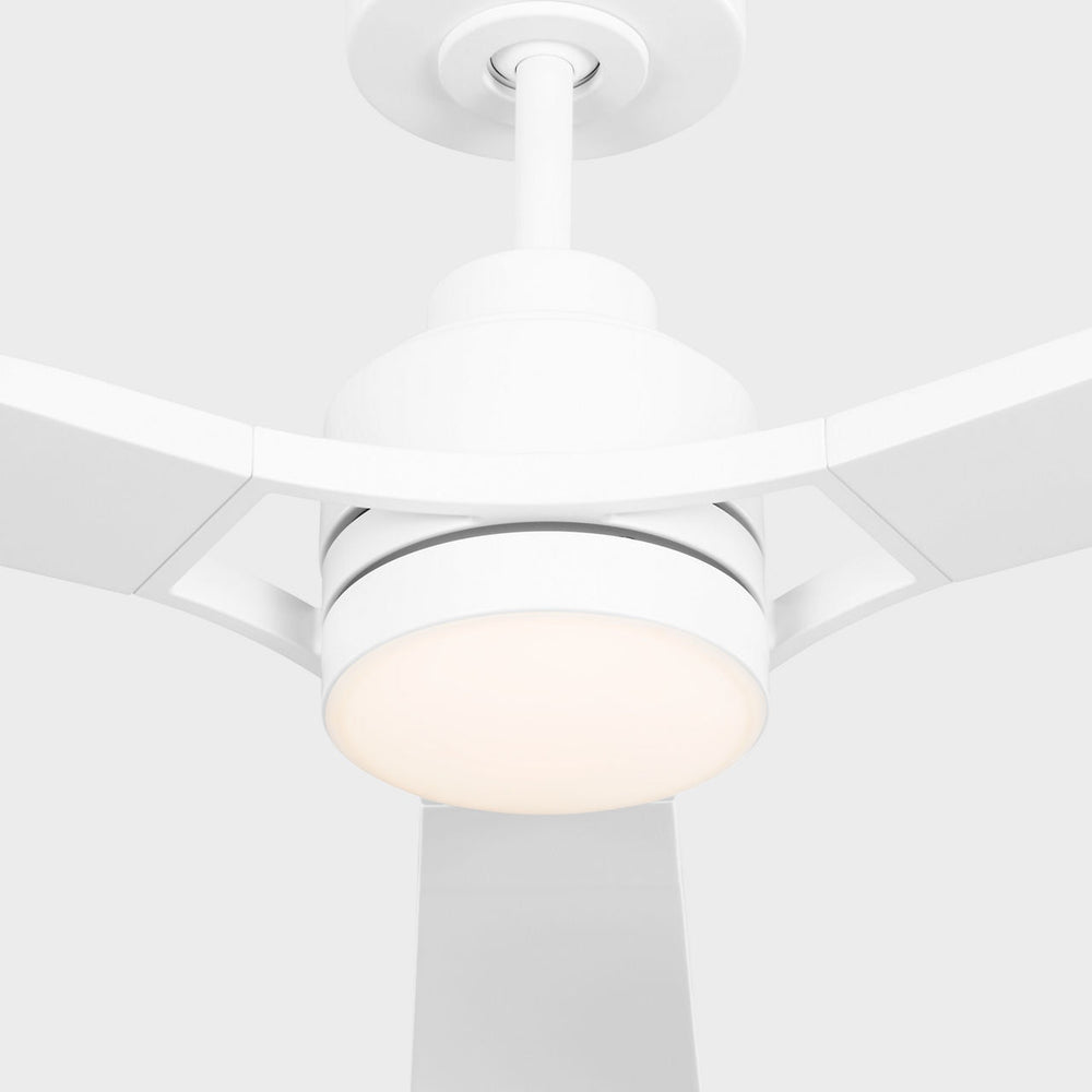 Trillium 60" Ceiling Fan in Matte White Visual Comfort Fan Canada
