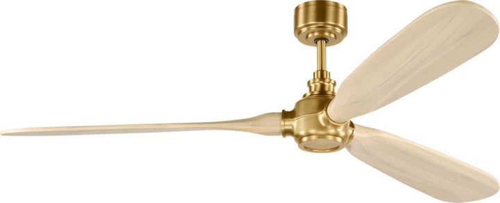 Visual Comfort Fan Canada - 3VALSM60BBSWWO - 60" Ceiling Fan - Valiant - Burnished Brass
